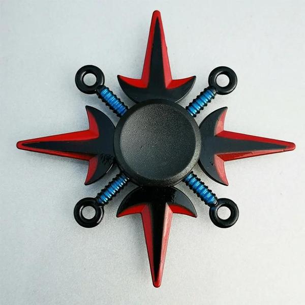 Imagem de Spinner Fidget de Metal para Crianças - Alivio do Estresse - Brinquedo Rei da Liga de Zinco