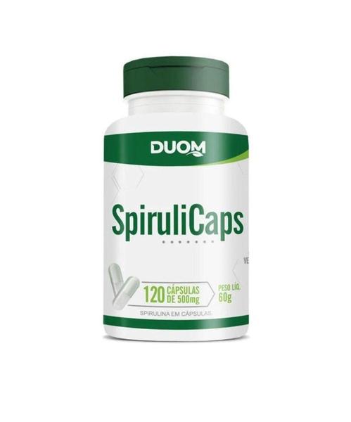 Imagem de SpiruliCaps Spirulina Duom 500mg 120 Cápsulas