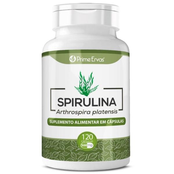 Imagem de Spirulina 500mg 120cps Prime Ervas