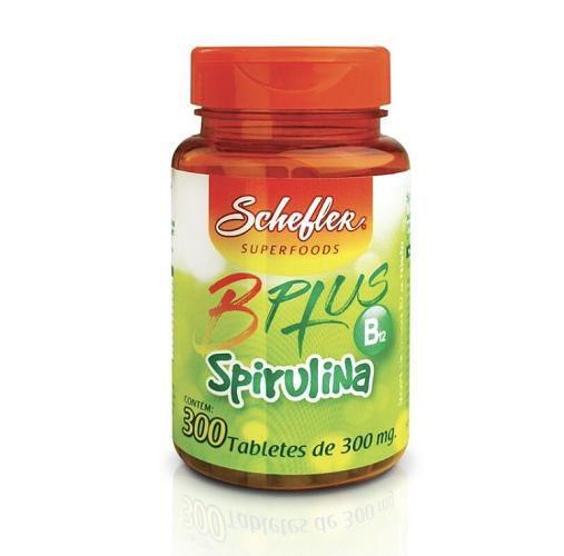 Imagem de SPIRULINA BPLUS 300mg - 300 caps - 01 pote