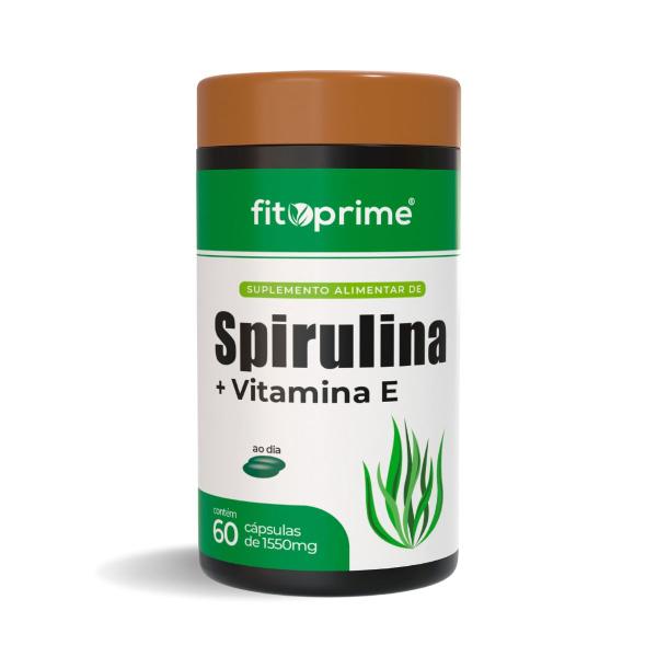 Imagem de Spirulina Com Vitamina E 60 Cápsulas Fitoprime