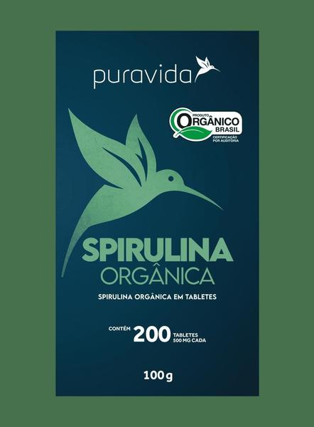 Imagem de Spirulina Orgânica C/200 Tabletes 500Mg