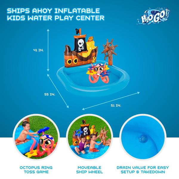 Imagem de Splash Pool Bestway H2OGO! Navios: Ahoy Play Center 84L