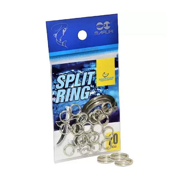 Split Ring Maruri Nº 09 - Argola para Isca Imagem de Split Ring Maruri Nº 09 - Argola para Isca