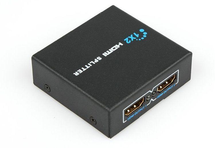 Imagem de Splitter 1 x 2 1 Entrada 2 Saídas HDMI 1080p 3D Duplicador