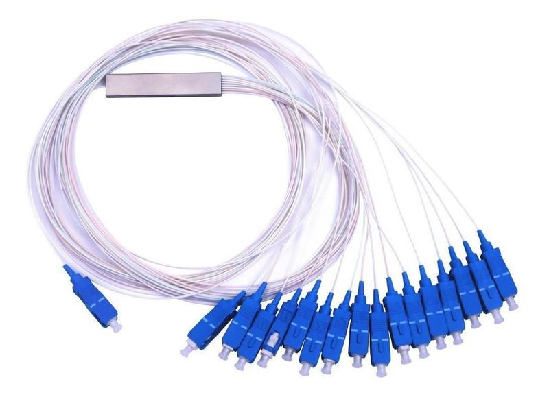 Imagem de Splitter 1X16 Upc Sm Plc 0.9Mm 1.5M Divisor Fibra ul Hfo