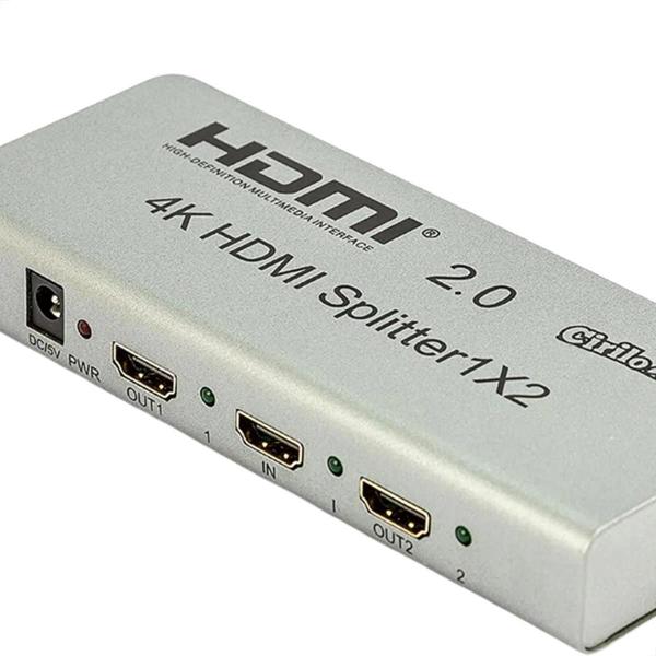 Imagem de Splitter 2.0 Hdmi 1X2 4K X 2K