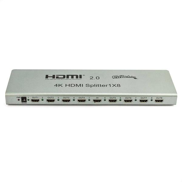 Imagem de Splitter 2.0 Hdmi 1X8 4K - Kit 10