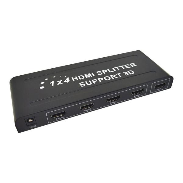 Imagem de Splitter Conversor Divisor Hdmi 1X4 Full Hd 4K 3D Lt-668