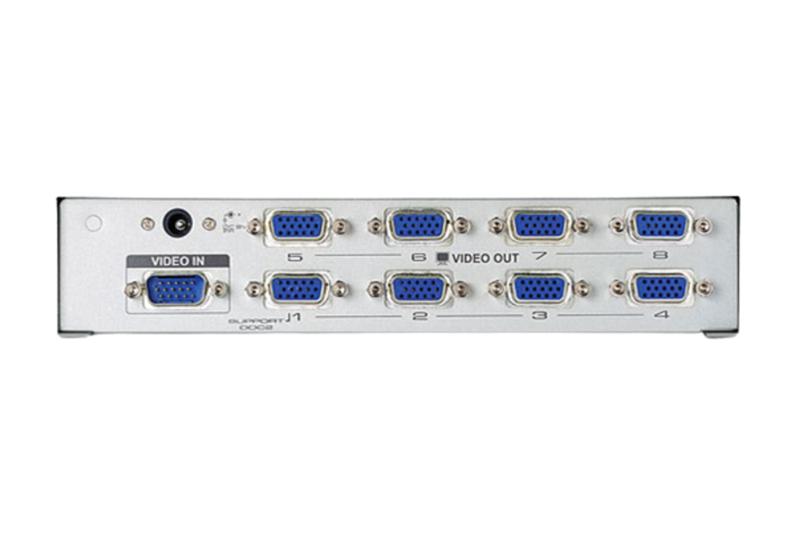 Imagem de SPLITTER DE VIDEO VGA 8 PORTAS 350MHz / VS98A