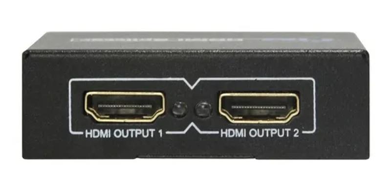 Imagem de Splitter Distribuidor Cabo Hdmi 1x2 Divisor Full Hd 1.4 3d