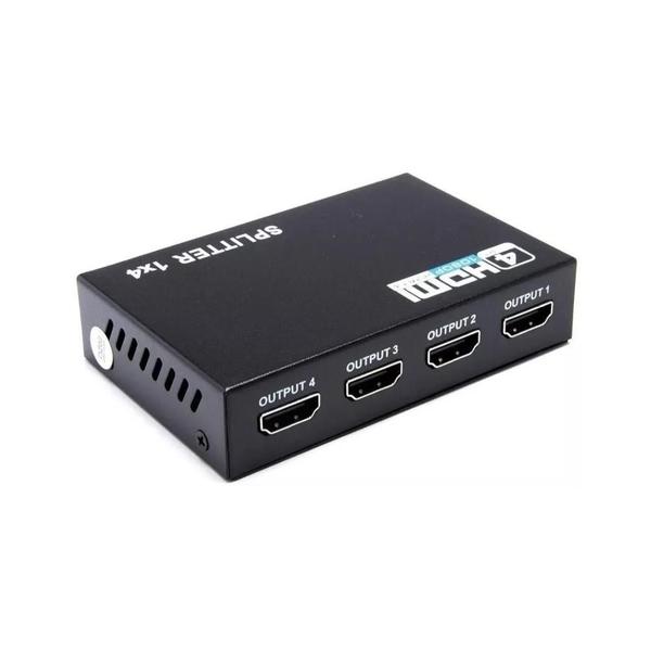 Imagem de Splitter Distribuidor Hdmi 1X4 3D Divisor Full Hd 1.4 1080P