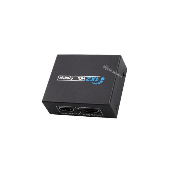 Imagem de Splitter HDMI Distribuidor Divisor 1x2 1.4 Fullhd 3d Possui Fonte HDMI1X2