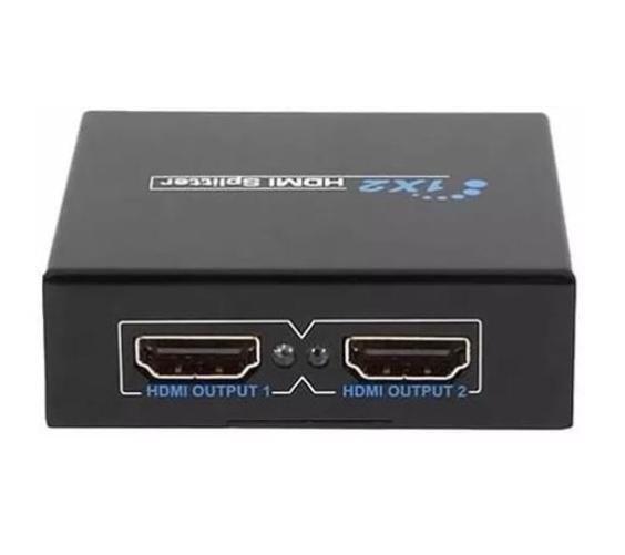 Imagem de Splitter Hdmi Divisor Hdcp 1 Entrada 2 Saídas Full Hd 1X2 3D