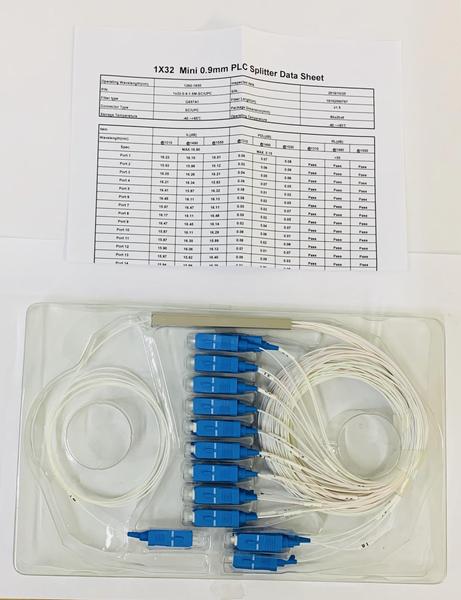 Imagem de Splitter Mini Plc 1X32 Conectorizado Sc/Upc