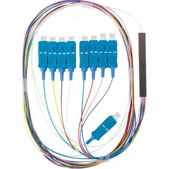 Imagem de Splitter Óptico Balanceado 1x8 2F-FSPLIT-X8-SC-UPC 2FLEX