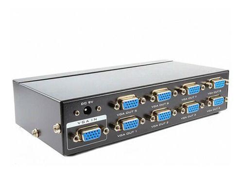 Imagem de Splitter Vga 1x8 Distribuidor / Divisor De Sinal De Video