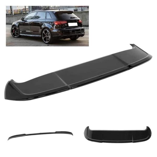 Imagem de Spoiler Aerofólio Audi A3 S3 Black Piano Sportback Rs S