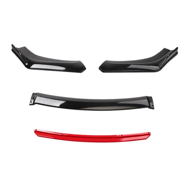 Imagem de Spoiler Aerofólio Jetta Volkswagen Mk6 Black e Red 2010-2019