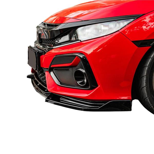 Imagem de Spoiler Dianteiro Honda Civic G10 Black Piano Front Lip Saia