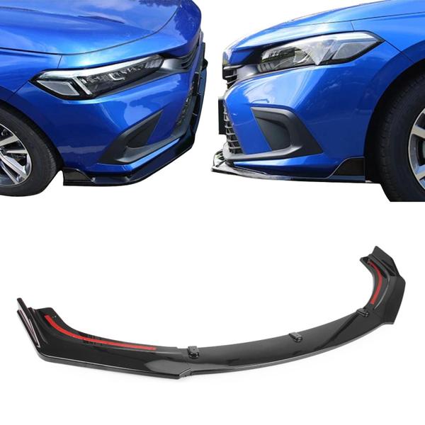 Imagem de Spoiler frontal Honda Civic G11 2023 Black Piano Para-choque