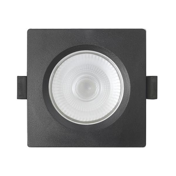 Imagem de Spot de Led Embutir Slim PAR20 Quadrado 8W Preto Bivolt Blumenau