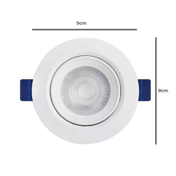 Imagem de Spot Embutir Redondo LED ECO 5w Branco Black+Decker