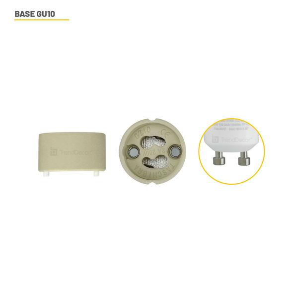 Spot Embutir Taschibra Conecta Quadrado Recuado AR111 1x GU10 Imagem de Spot Embutir Taschibra Conecta Quadrado Recuado AR111 1x GU10