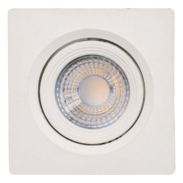 Imagem de Spot LED Embutir 6W 4000K 480LM Quadrado Branco Bivolt Empalux