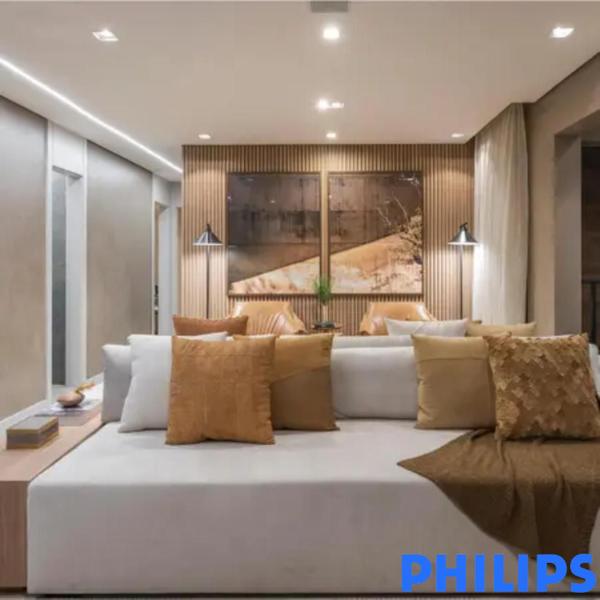 Imagem de Spot Led Philips Redondo Embutir 4.2w Luz Quente 2700K