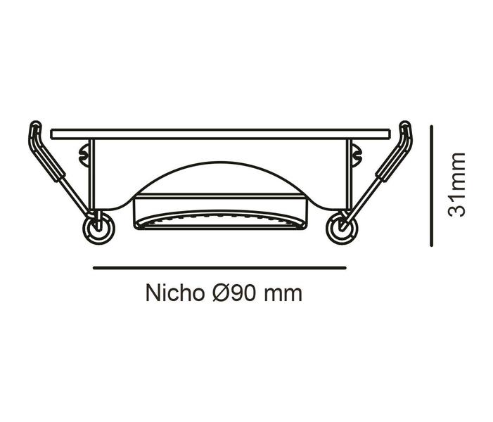 Imagem de Spot Quadrado Direcional Super Led 7w 3000k 4000k ou 6500k