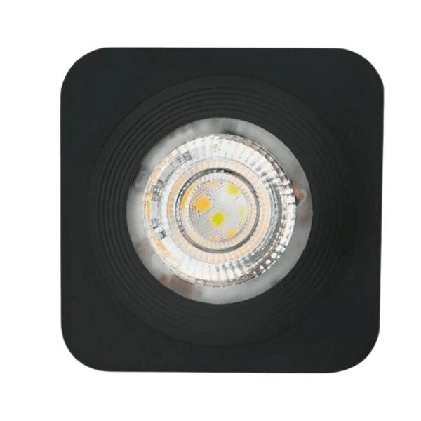 Imagem de Spot Sobrepor Quadrado Preto 7cm Led 5W 6500K Bivolt