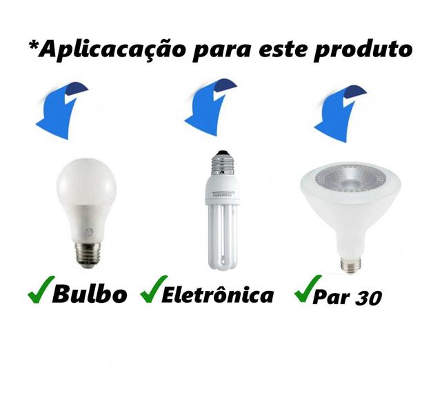 Imagem de Spot Trilho 3 Lampadas Direcionáveis Preto E Branco