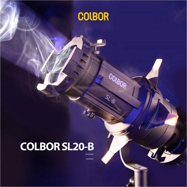 Imagem de Spotlight De Projeção Colbor Sl20-b Lente 20 Com 30 Efeitos Para Cl60/cl100x