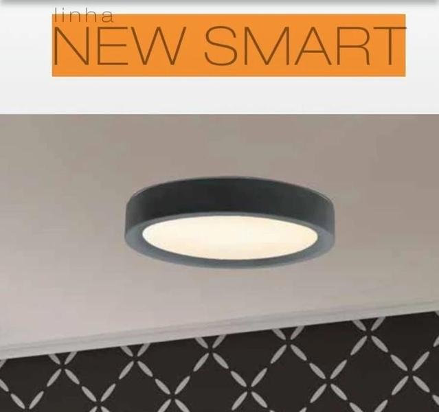 Imagem de Spotline Plafon New Smart 735/25 18w 3000k Cobre Polido