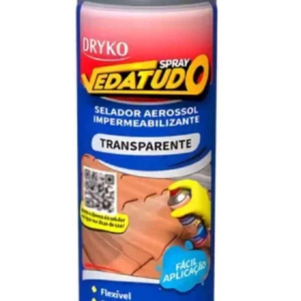 Imagem de Spray 400ml Emborrachado Impermeabilizante DRYKO