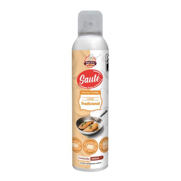 Imagem de Spray Antiaderente Culinário Sabor Tradicional 300ml - Sauté