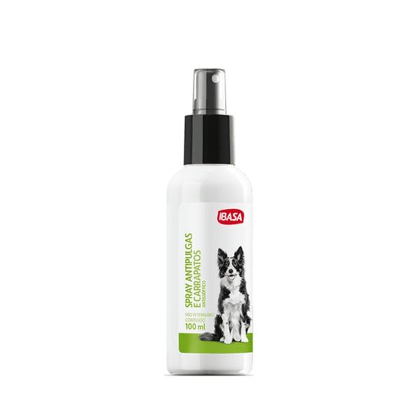 Imagem de Spray Antipulgas E Antisséptico Ibasa 100ml