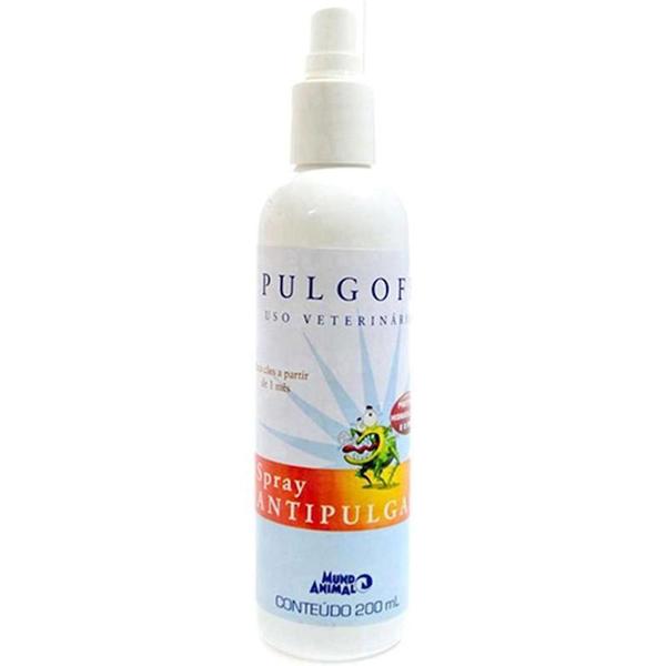 Imagem de Spray antipulgas pulgoff 200 ml - mundo animal