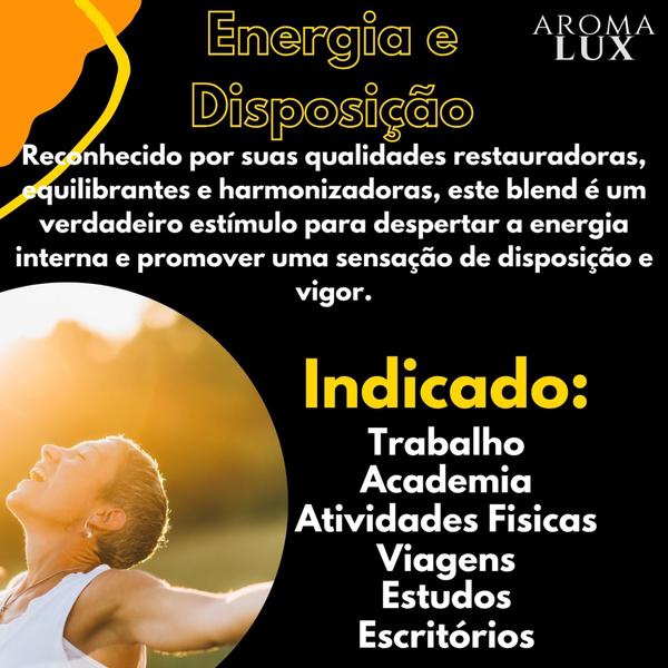 Imagem de Spray Aromaterapia 100% Puro e Concentrado Energia e Disposição 3x 30ml"