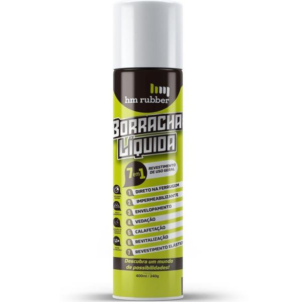 Imagem de Spray Borracha Líquida Aerosol Hm Rubber 400ml