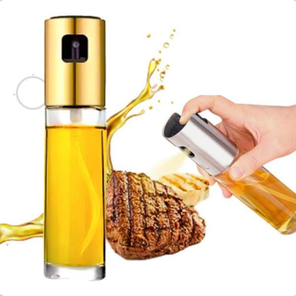 Imagem de Spray Borrifador Azeite Para Cozinha Vidro Porta Tempero Vinagre Óleo