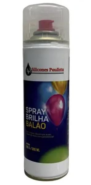 Imagem de Spray Brilha Balão 300ml Kit com 4 Latas Efeito Perfeito para Decoração de Balões