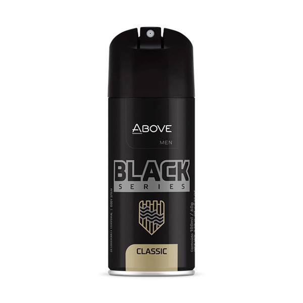 Imagem de Spray corporal ABOVE Black Series Classic 62 ml, desodorante masculino