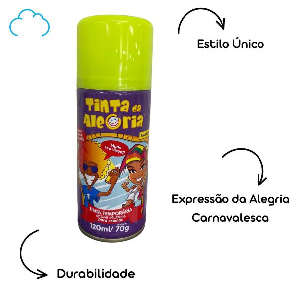 Imagem de Spray de cabelo tinta da alegria