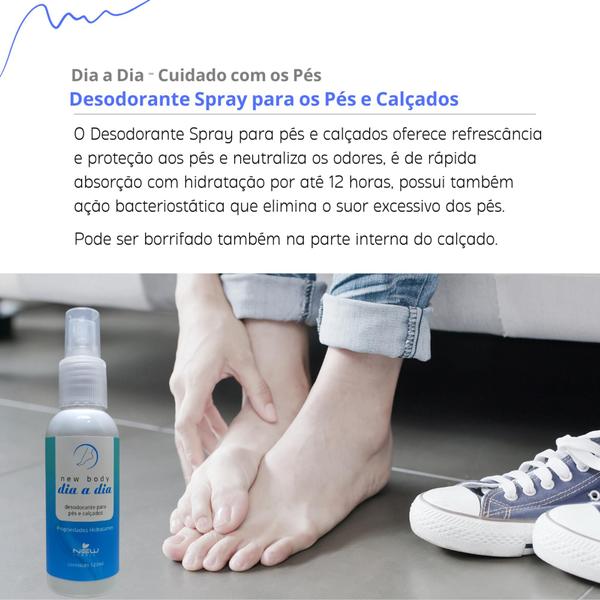 Imagem de Spray De Melaleuca Tira Odor Dos Pés Chulé Mau Cheiro 120ml