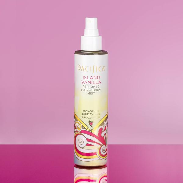 Imagem de Spray de névoa para cabelo e corpo Pacifica Island Vanilla 360ml x2