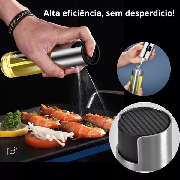 Spray de Oléo de Cozinha Temperar Comidas Salgadas e Saladas - F7 Variedades Imagem de Spray de Oléo de Cozinha Temperar Comidas Salgadas e Saladas