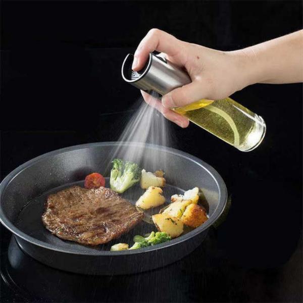 Spray de Oléo de Cozinha Temperar Comidas Salgadas e Saladas - F7 Variedades Imagem de Spray de Oléo de Cozinha Temperar Comidas Salgadas e Saladas