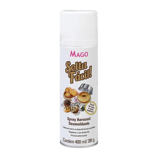 Spray Desmoldante Solta Facil 400ml Mago - Mago Indústria Imagem de Spray Desmoldante Solta Facil 400ml Mago